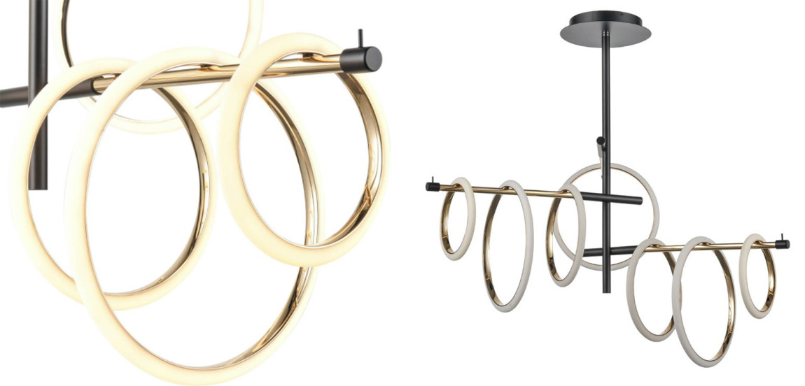 Люстра Jessenia Rings Chandelier 7