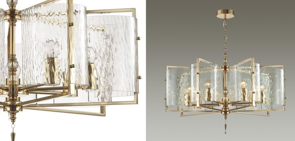 Люстра Karissa Gold Chandelier 65
