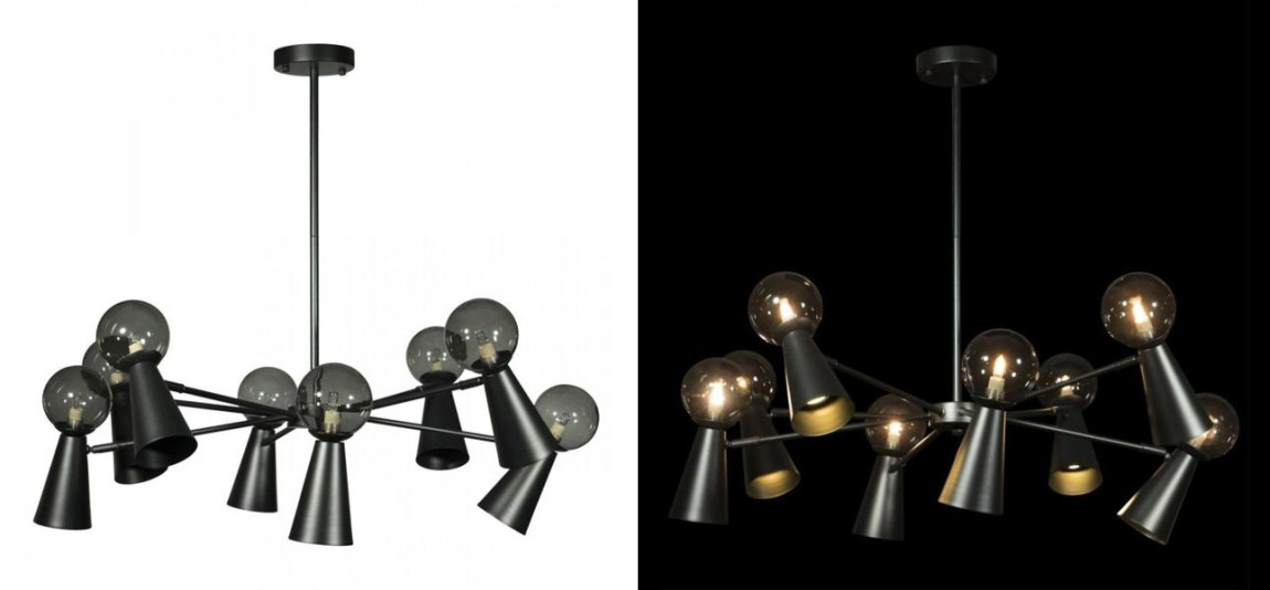 Люстра Klaxons Black