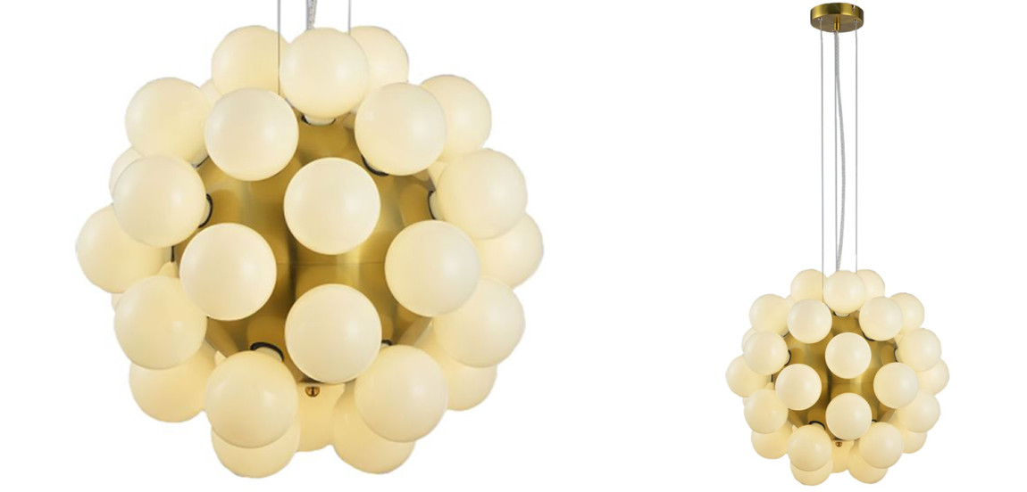 Люстра Korneli Chandelier white