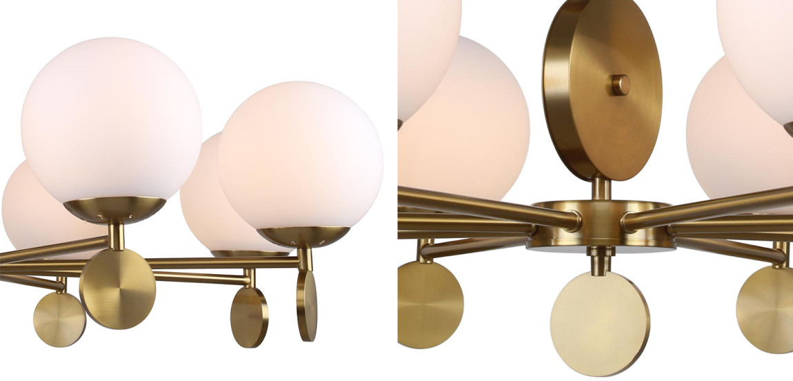 Люстра Kyran Chandelier Bronze 8