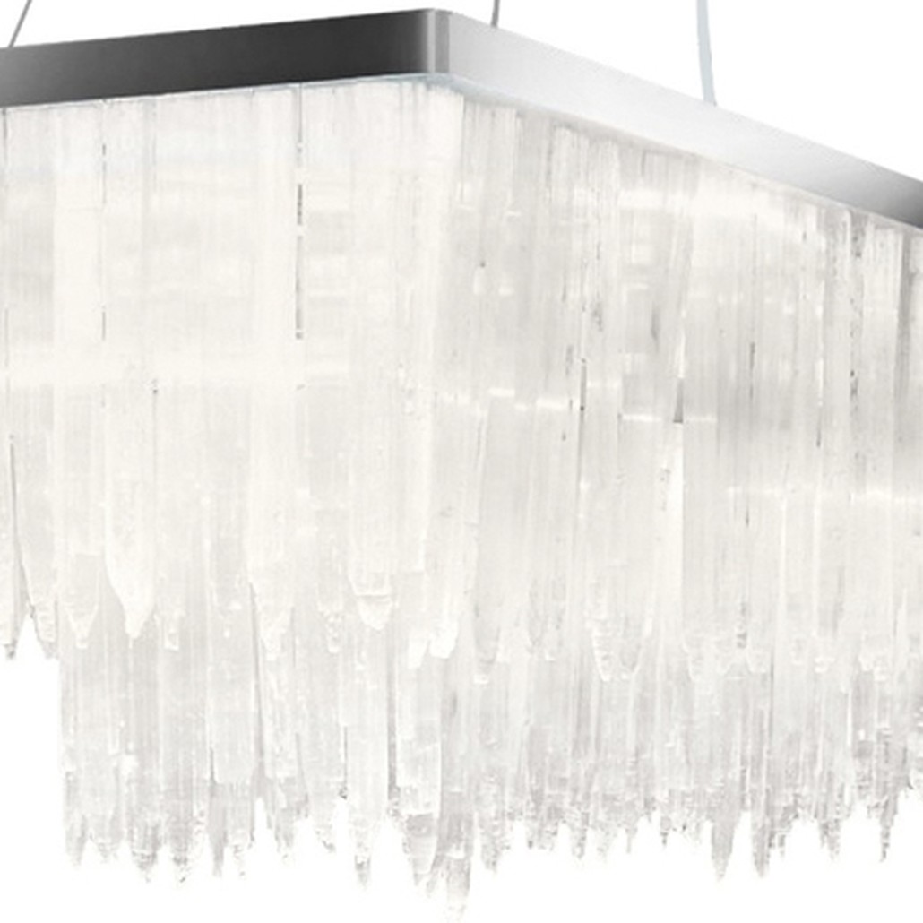 Люстра LAMP SELENITE RECT chromium 130