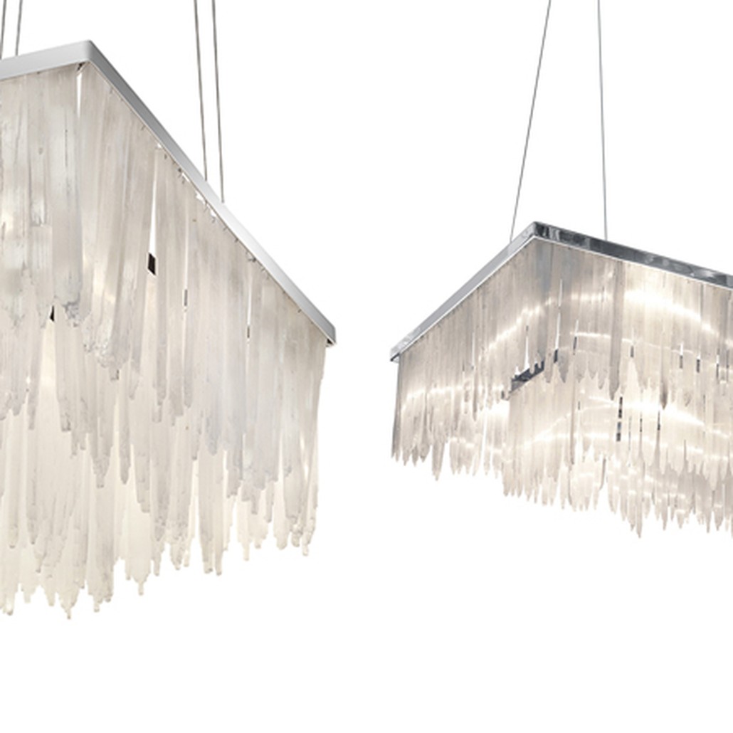Люстра LAMP SELENITE RECT chromium 160