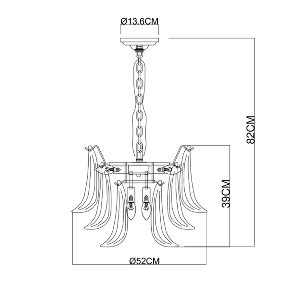 Люстра Lamp Silvia