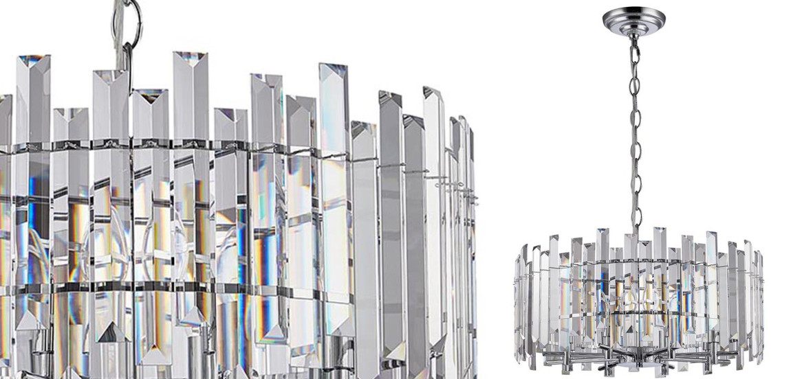 Люстра Langley Chandelier chrome 60