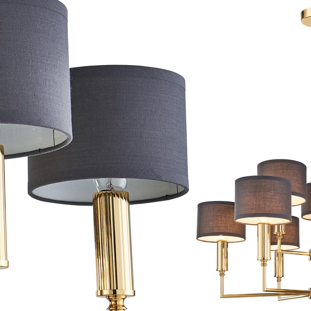 Люстра Laurent Chandelier grey 71