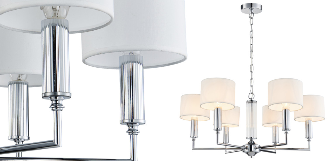 Люстра Laurent Chandelier white 66