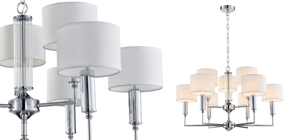 Люстра Laurent Chandelier white 71