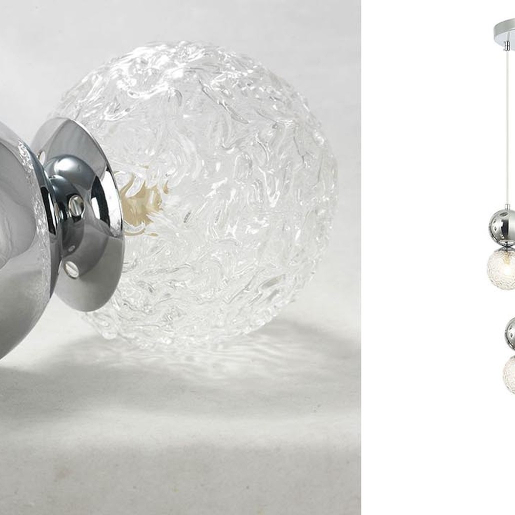Люстра Lennert Chrome Cascade Chandelier