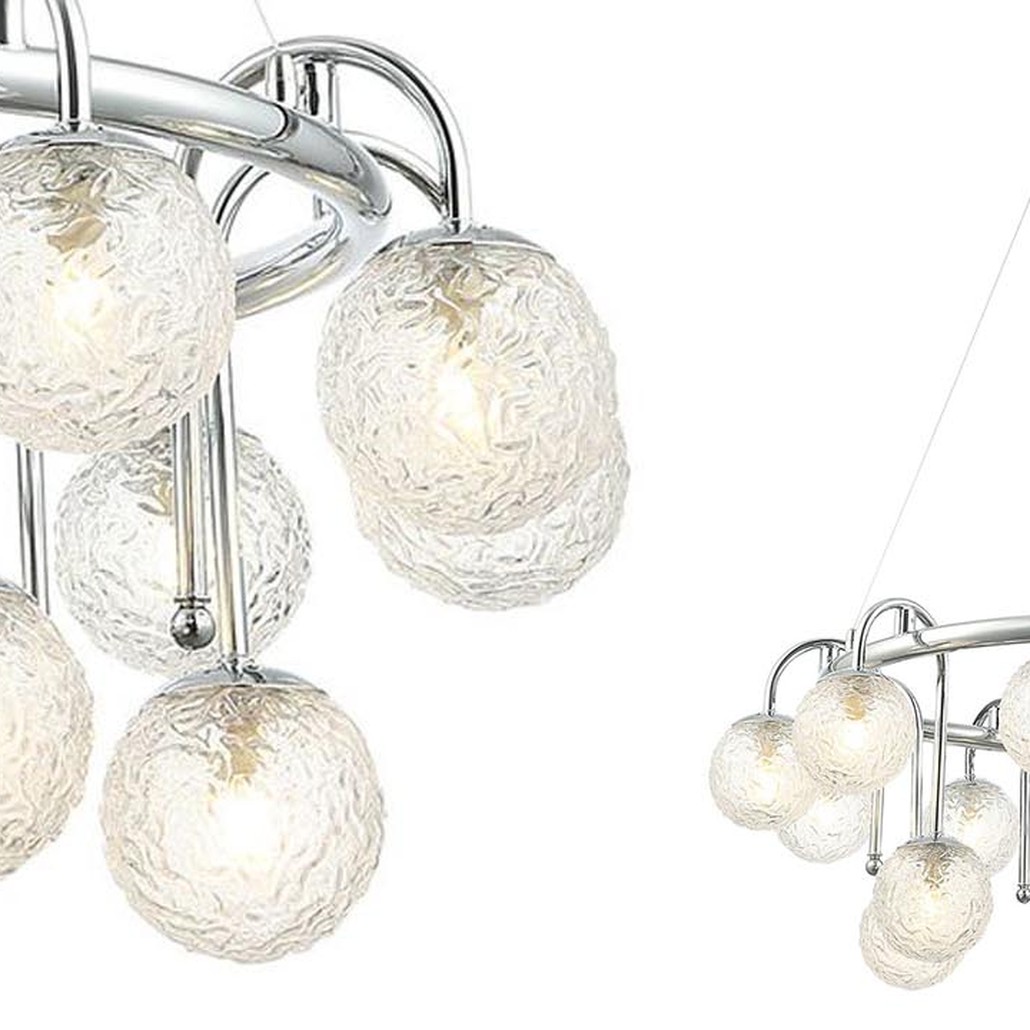 Люстра Lennert Chrome Chandelier