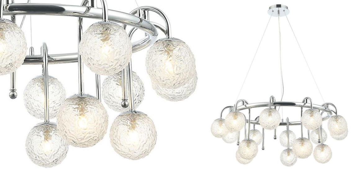 Люстра Lennert Chrome Chandelier