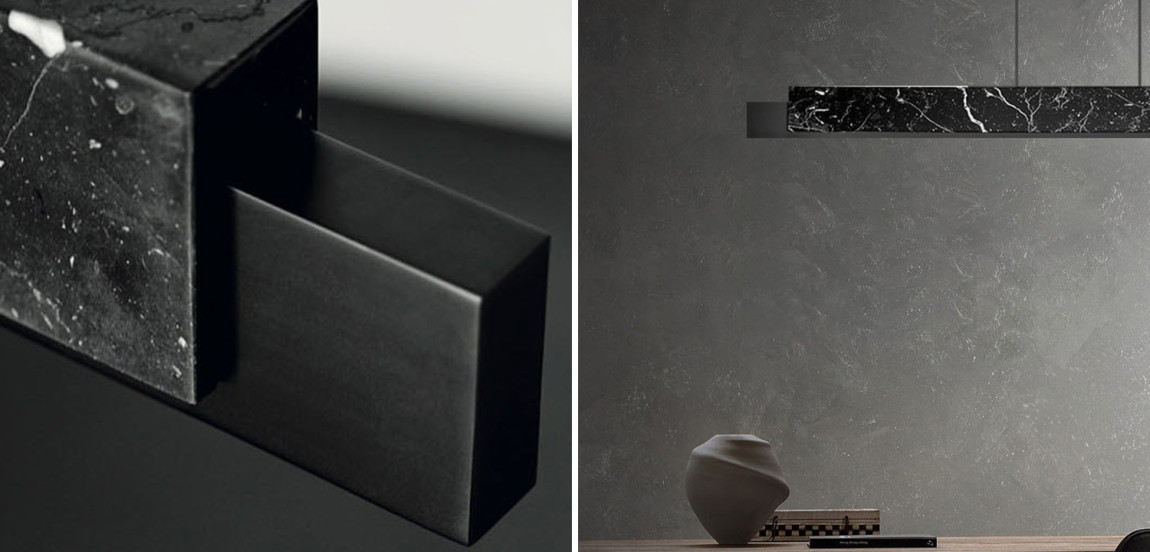Люстра Leonce Marble Linear Chandelier