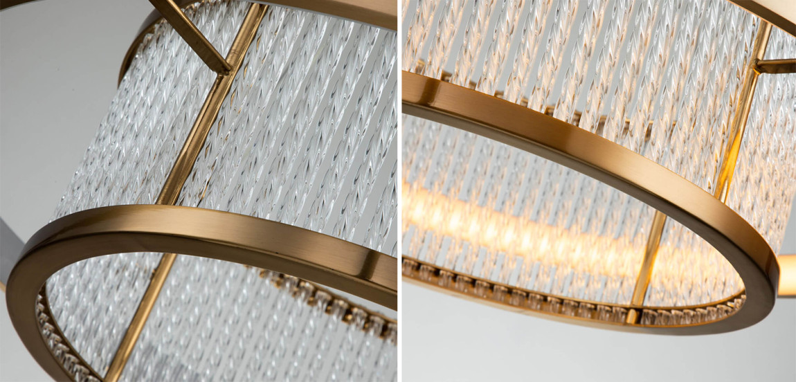 Люстра Liadan Glass Tubes Chandelier