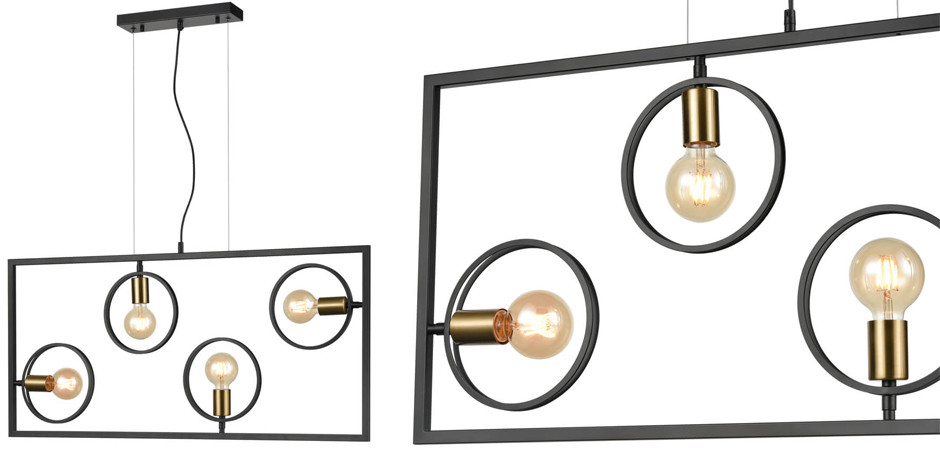 Люстра Loft Rings Ligh 4