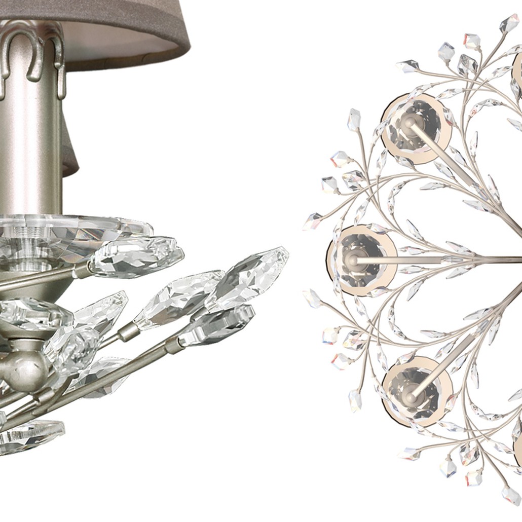Люстра Loretta Chandelier grey