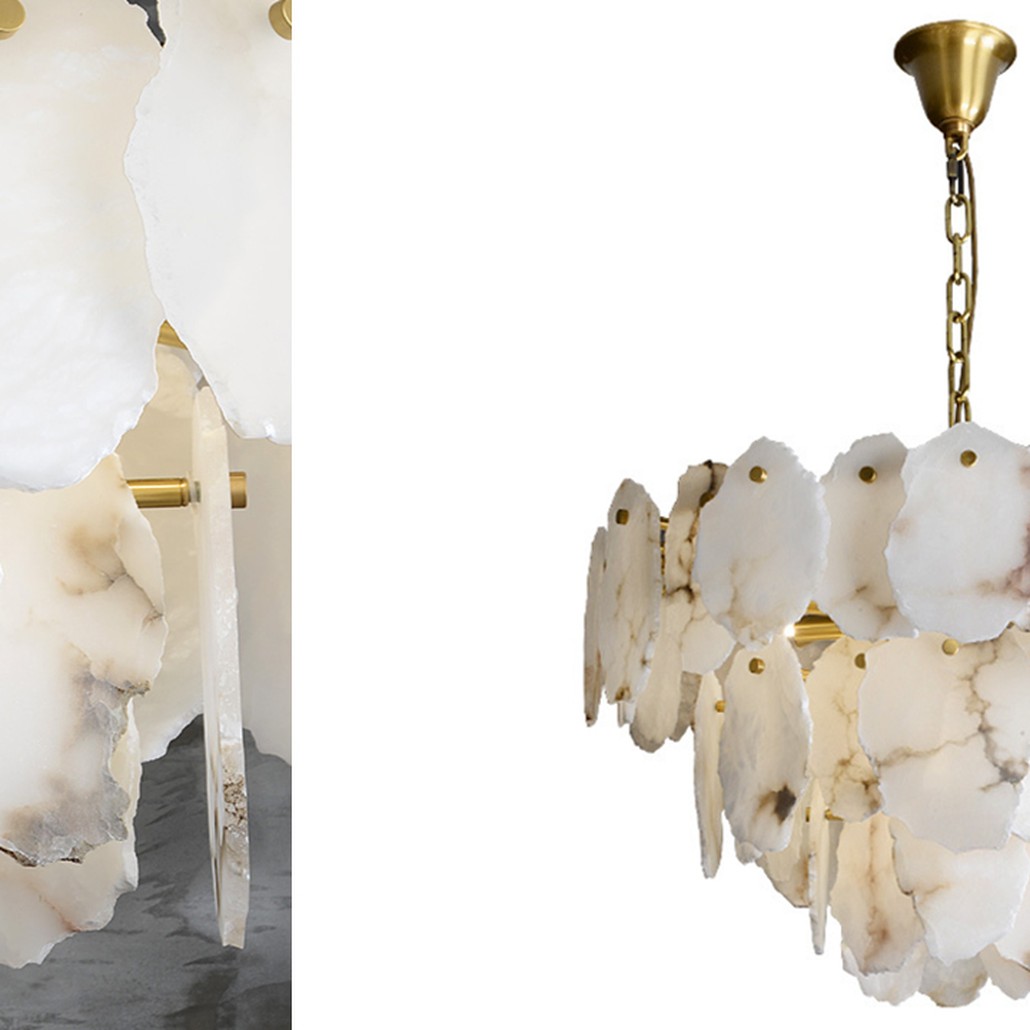 Люстра Lucretia Marble Tiered Chandelier
