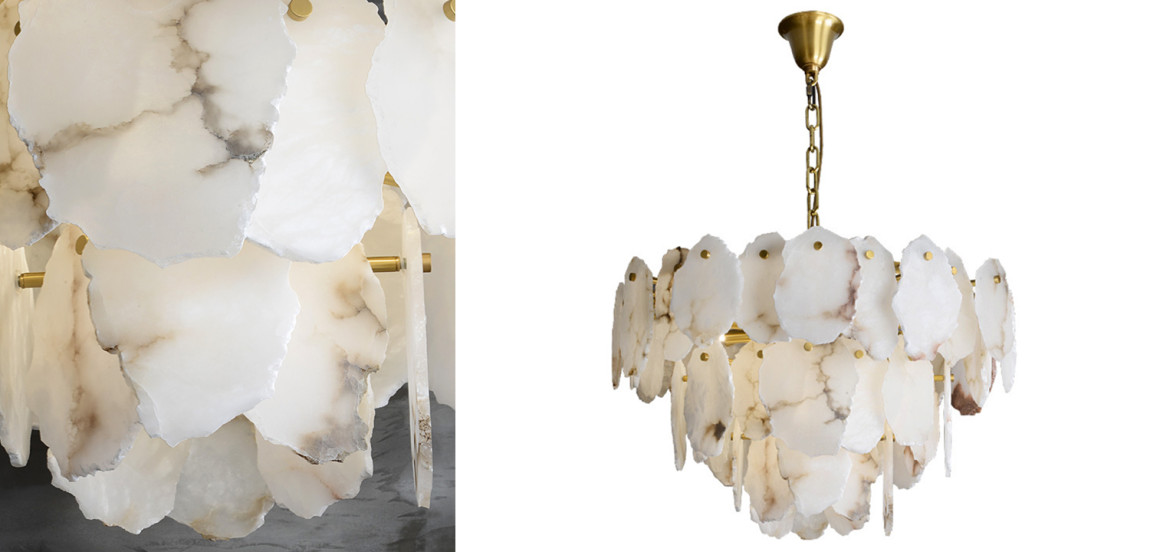 Люстра Lucretia Marble Tiered Chandelier