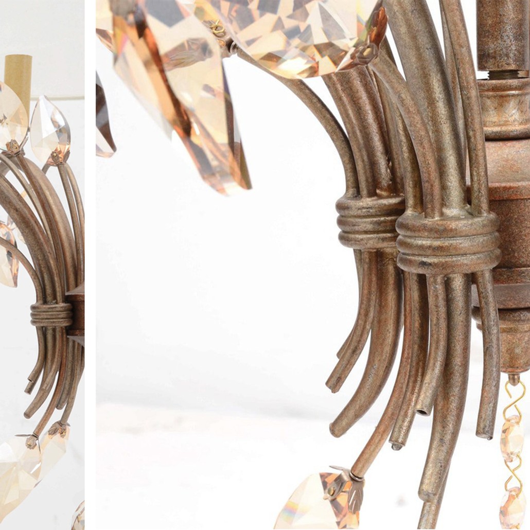 Люстра Malory Crystal Petals Chandelier