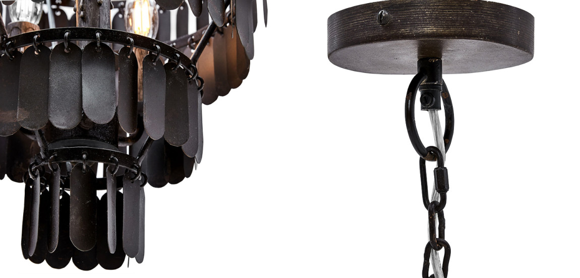 Люстра Manga Black Chandelier
