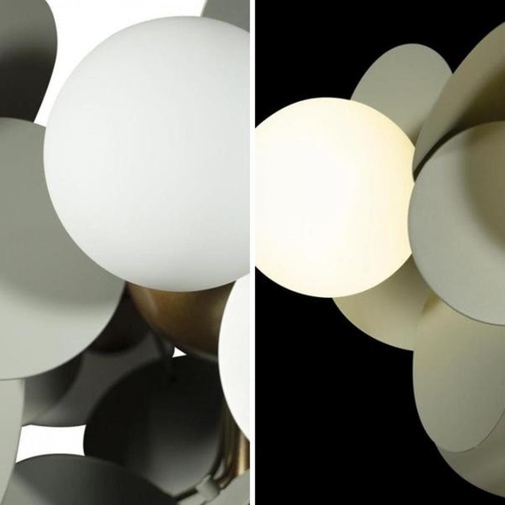 Люстра MATISSE Chandelier circle Gray 6 ламп