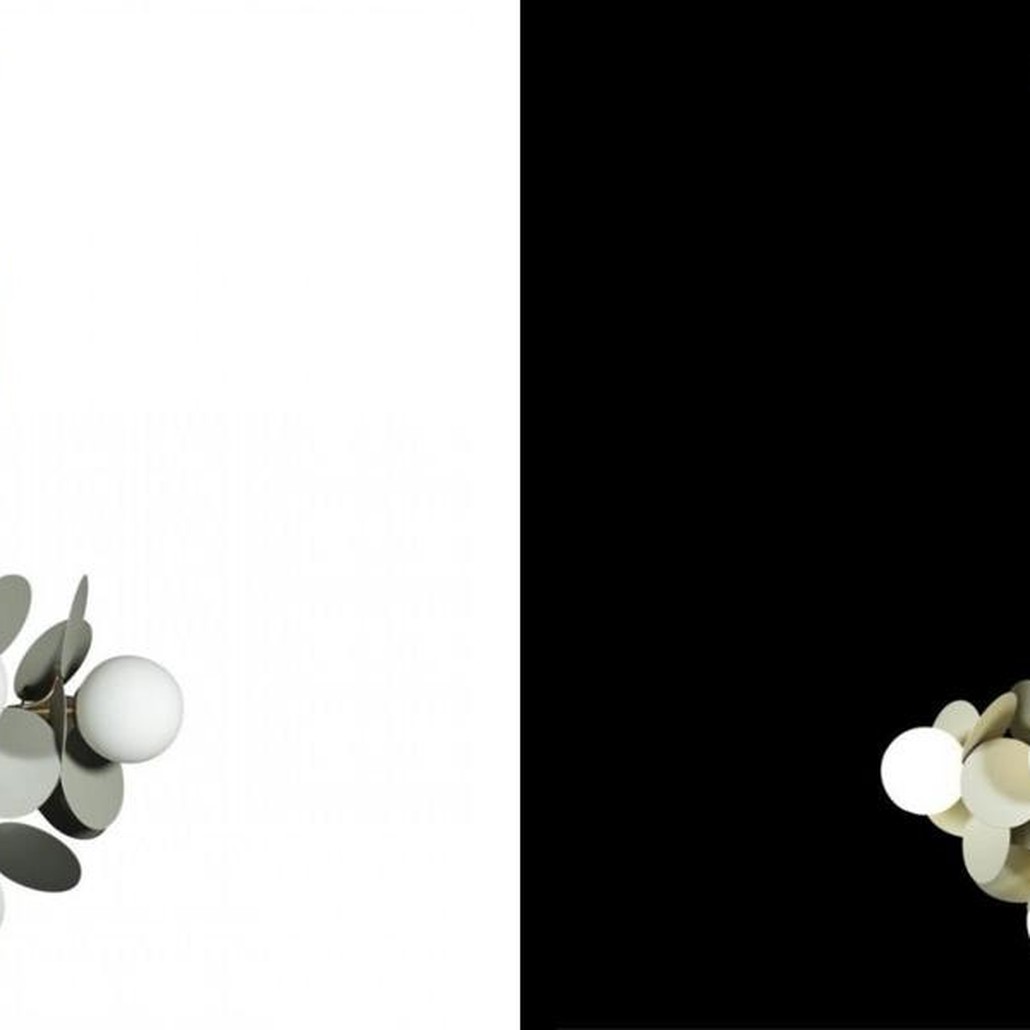 Люстра MATISSE Chandelier circle Gray 6 ламп