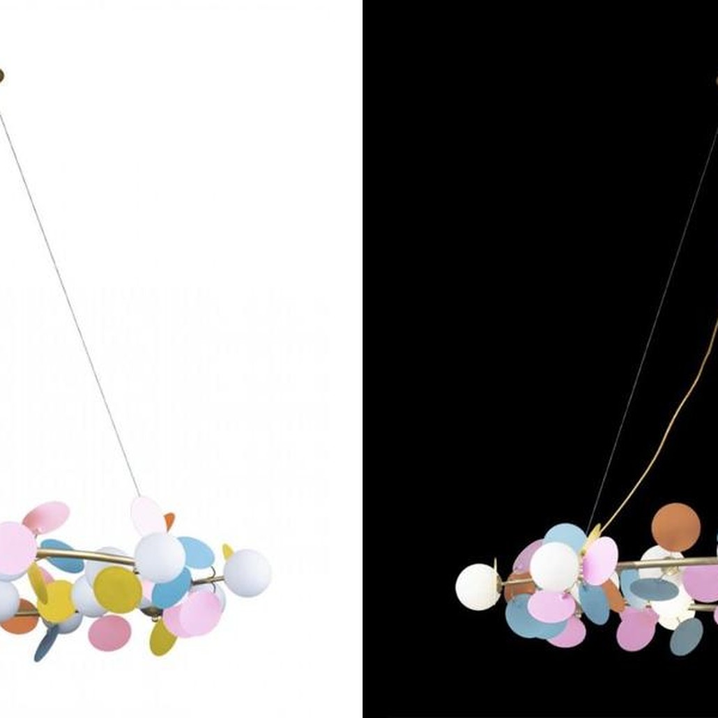 Люстра MATISSE Chandelier circle multicolor диаметр 130
