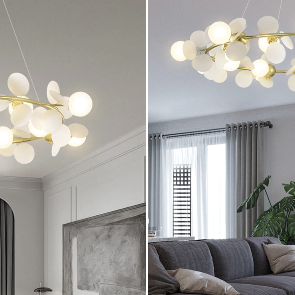 Люстра MATISSE Chandelier circle white