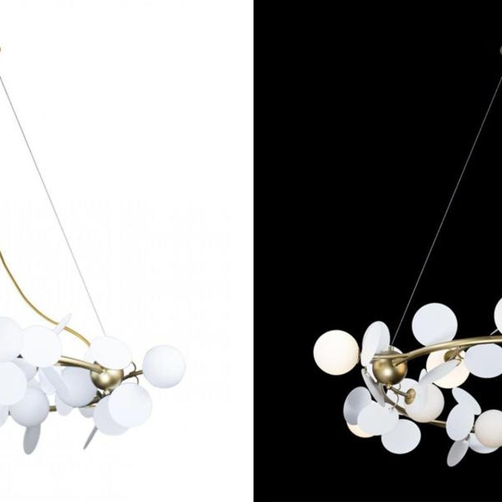 Люстра MATISSE Chandelier circle White диаметр 105