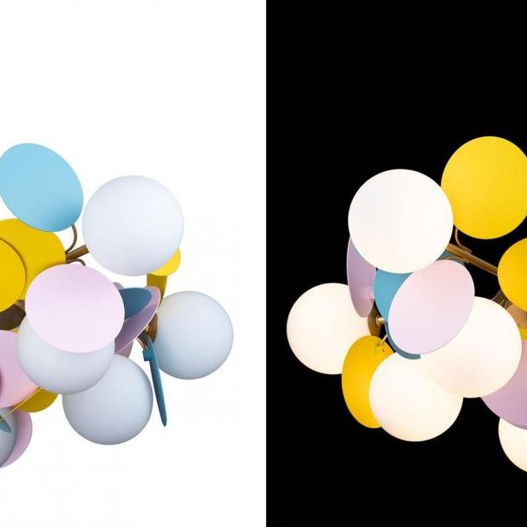 Люстра MATISSE Chandelier multicolor 10 ламп