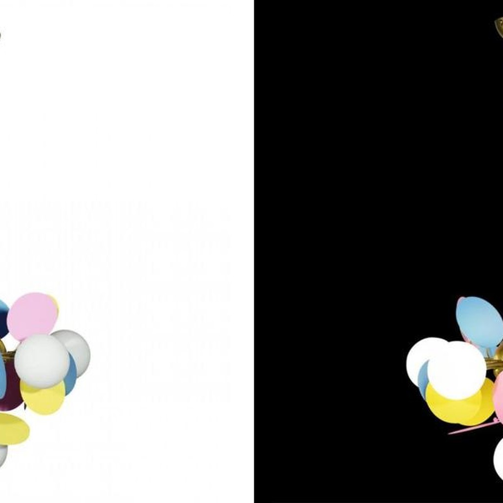 Люстра MATISSE Chandelier multicolor 6 ламп