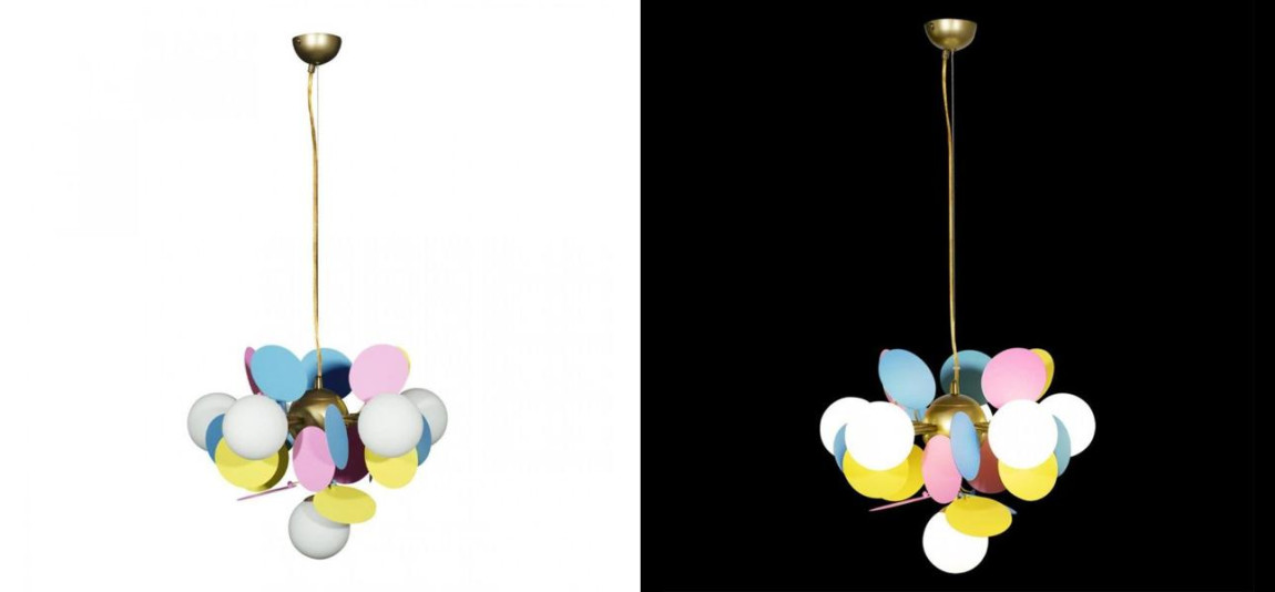 Люстра MATISSE Chandelier multicolor 6 ламп