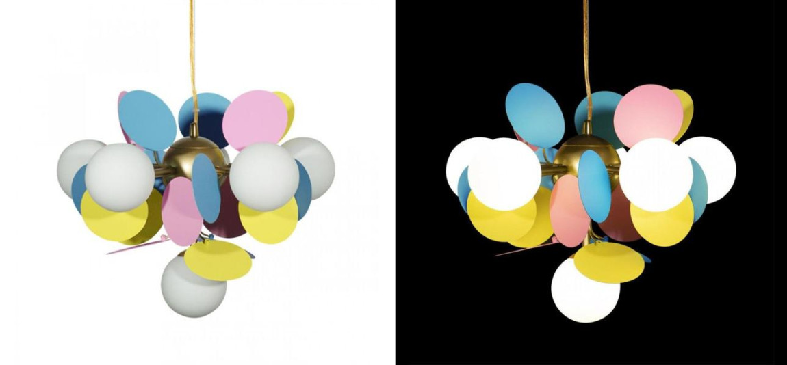 Люстра MATISSE Chandelier multicolor 6 ламп