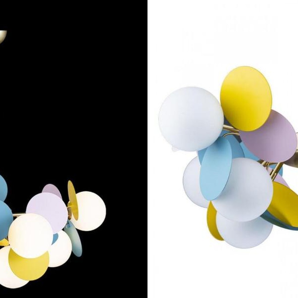 Люстра MATISSE Chandelier multicolor 8 ламп