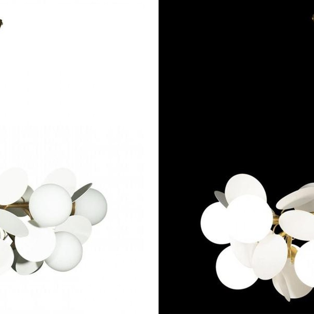 Люстра MATISSE Chandelier White 10 ламп