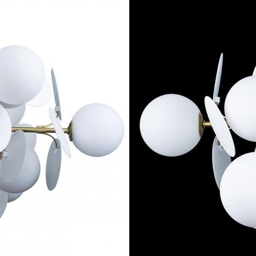 Люстра MATISSE Chandelier White 12 ламп