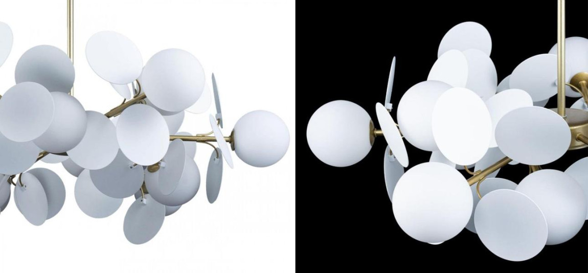 Люстра MATISSE Chandelier White 12 ламп