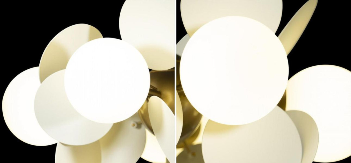 Люстра MATISSE Chandelier White 6 ламп