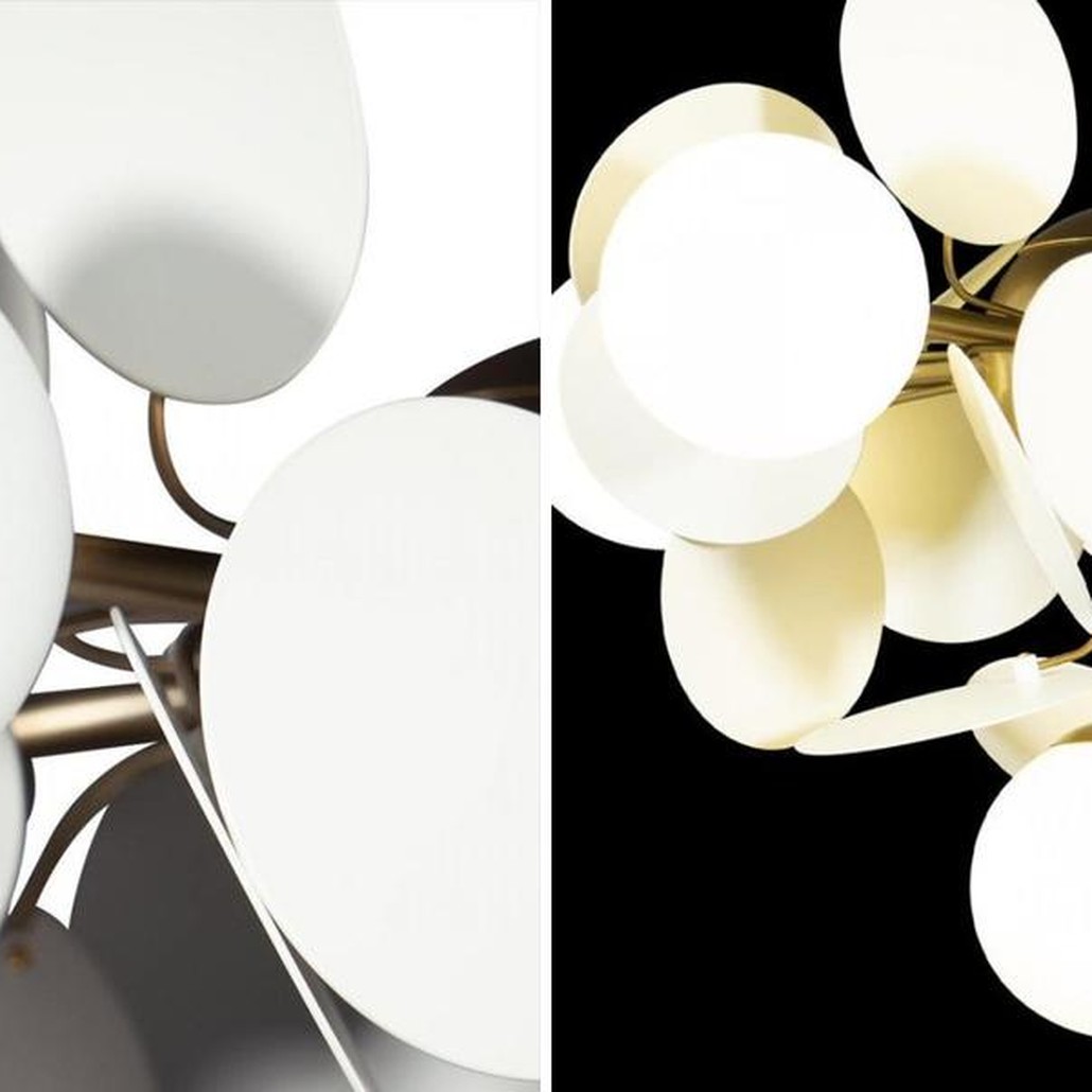Люстра MATISSE Chandelier White 6 ламп