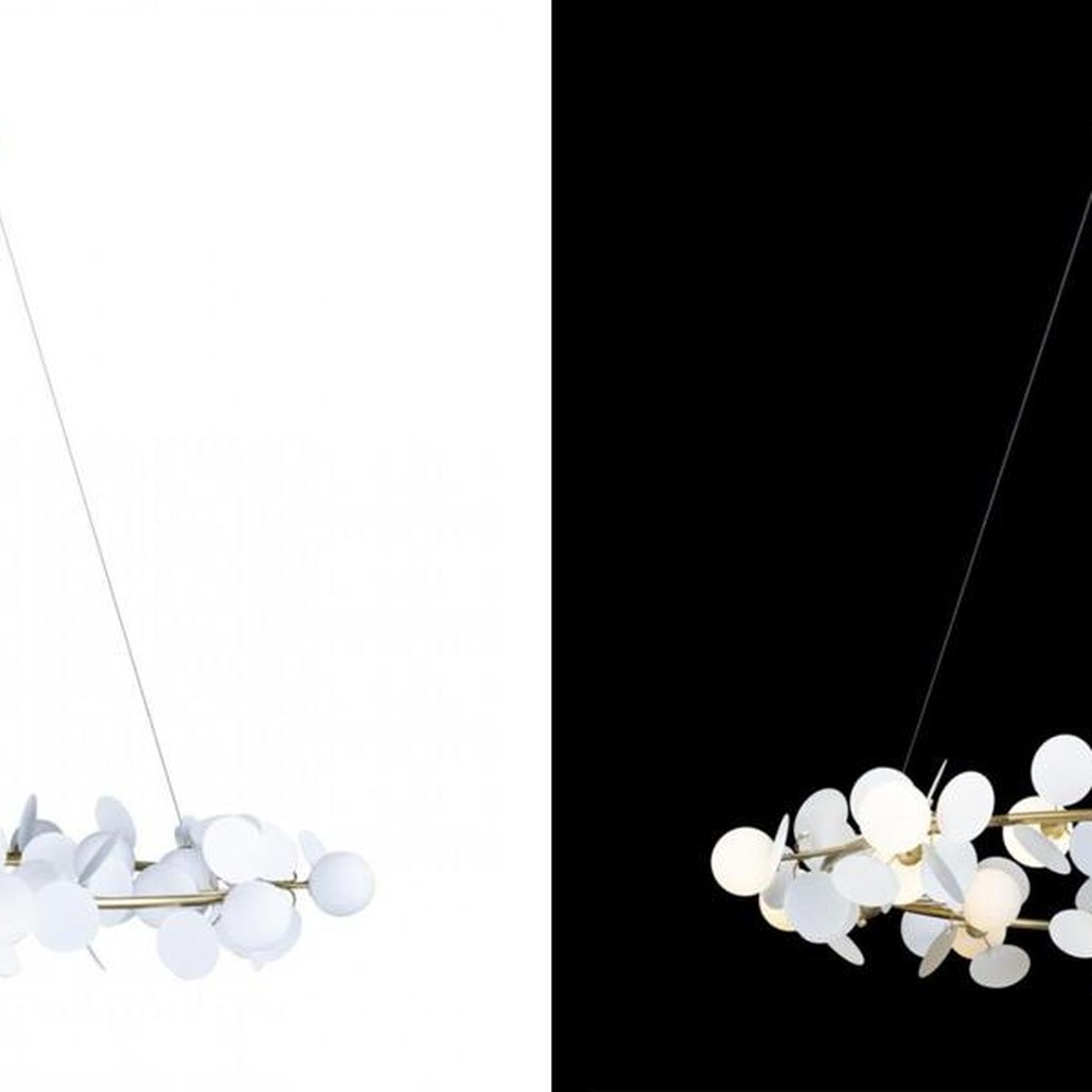 Люстра MATISSE Chandelier White диаметр 130