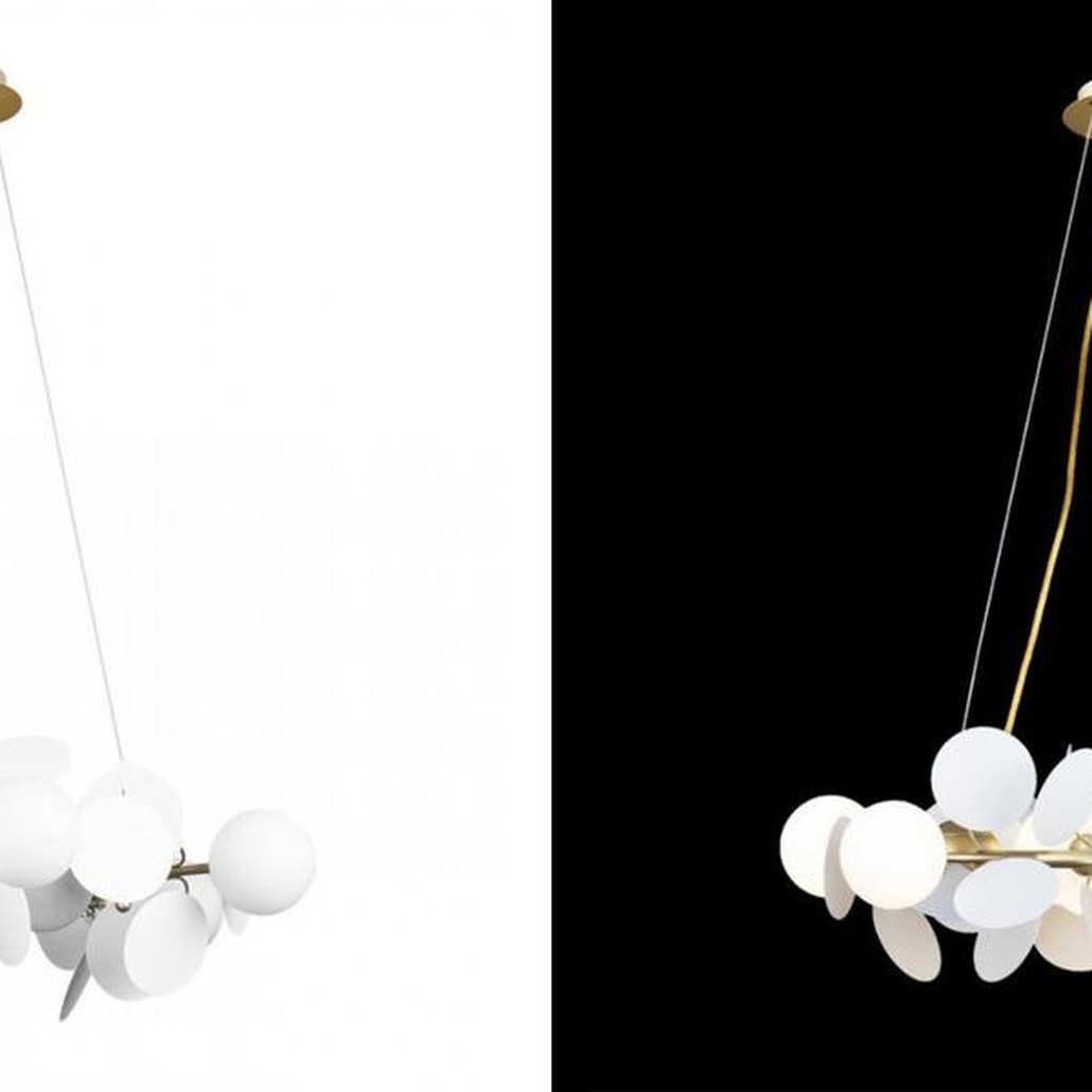 Люстра MATISSE Chandelier White диаметр 70