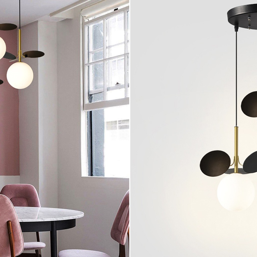 Люстра MATISSE Circle Trio black