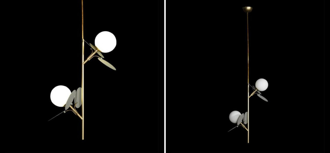 Люстра MATISSE Pendant Double Grey