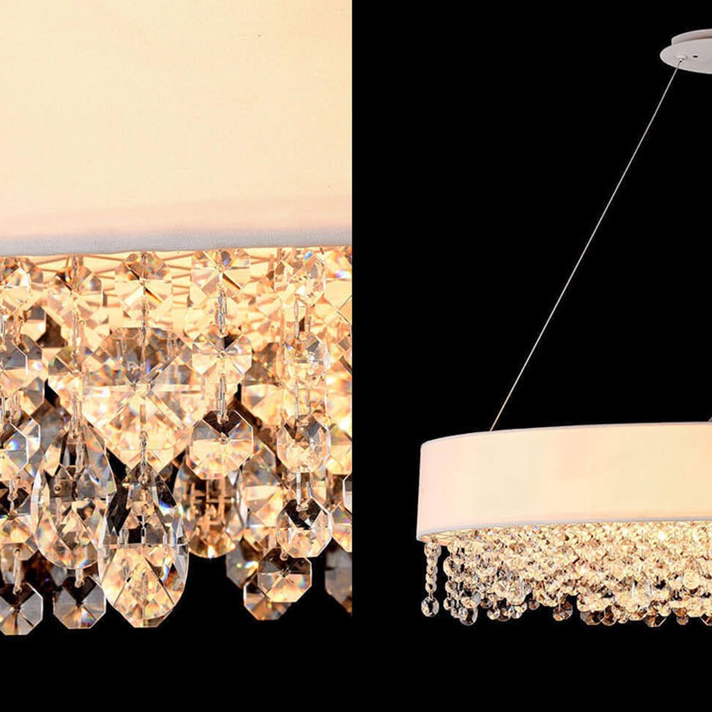 Люстра Maurin Diamond Rain Chandelier