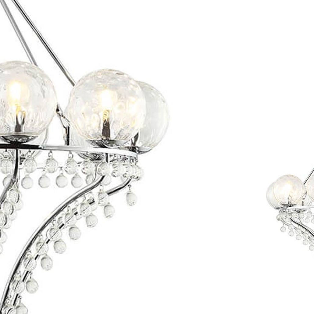 Люстра Melaine Chandelier chrome