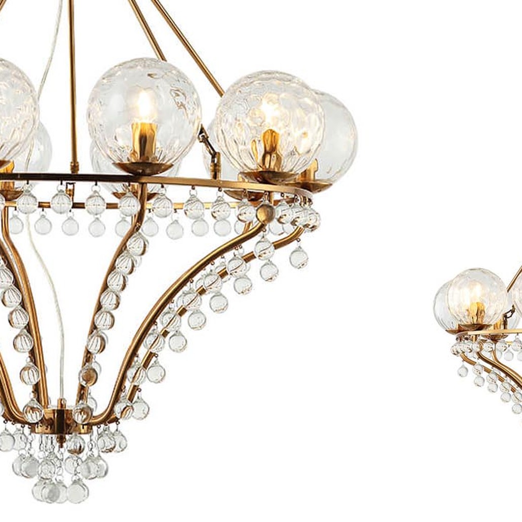 Люстра Melaine Chandelier gold
