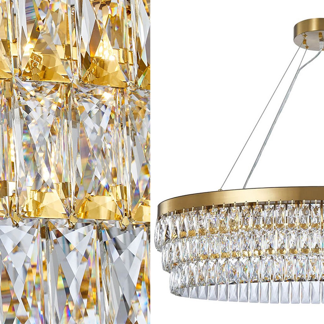 Люстра Melanie Crystal Chandelier