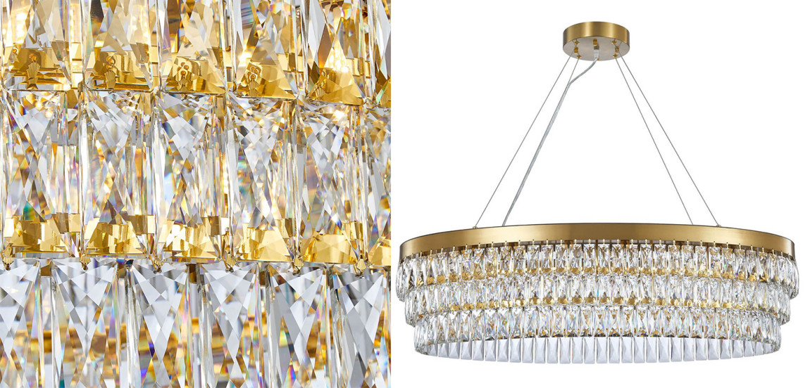 Люстра Melanie Crystal Chandelier