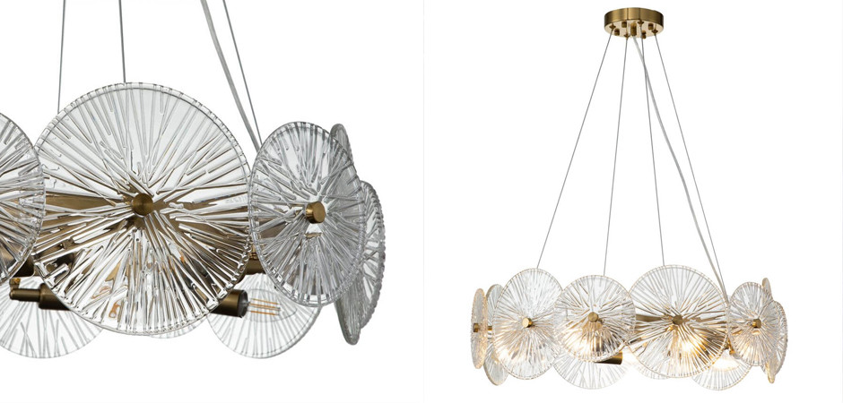 Люстра Miele с Круглым Стеклом