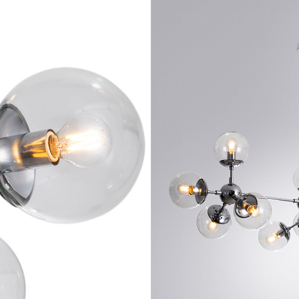 Люстра Modo Chandelier Chrome 12