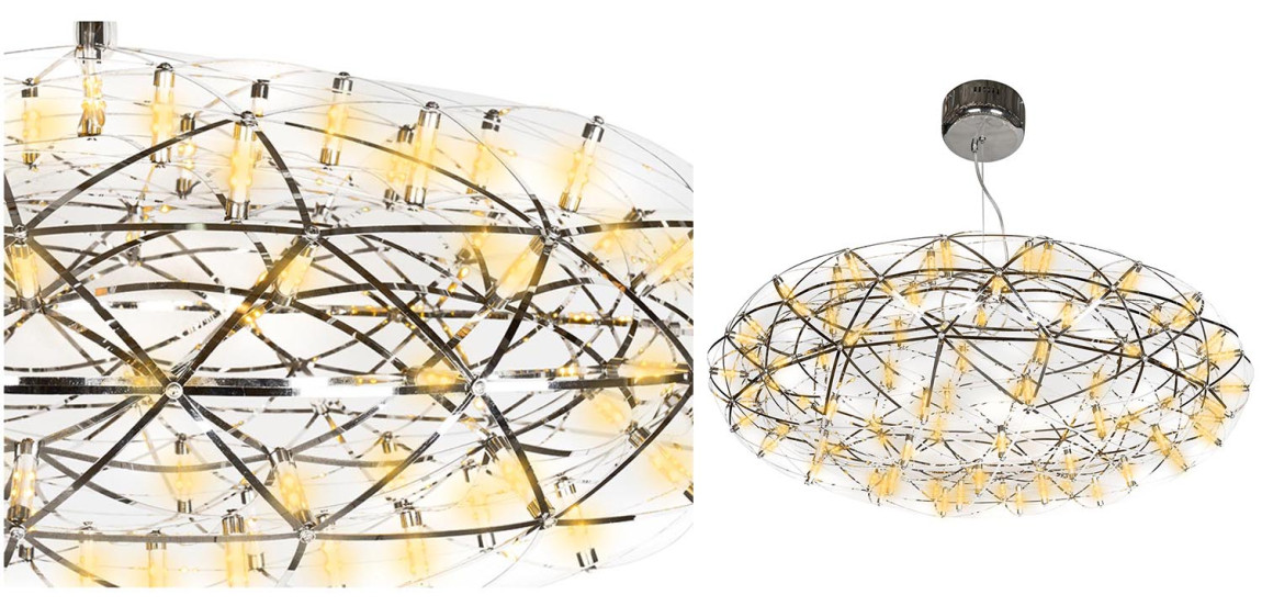 Люстра Moooi 3D Sphere Oval Yellow lamp L
